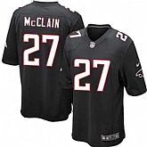 Nike Men & Women & Youth Falcons #27 McClain Black Team Color Game Jersey,baseball caps,new era cap wholesale,wholesale hats